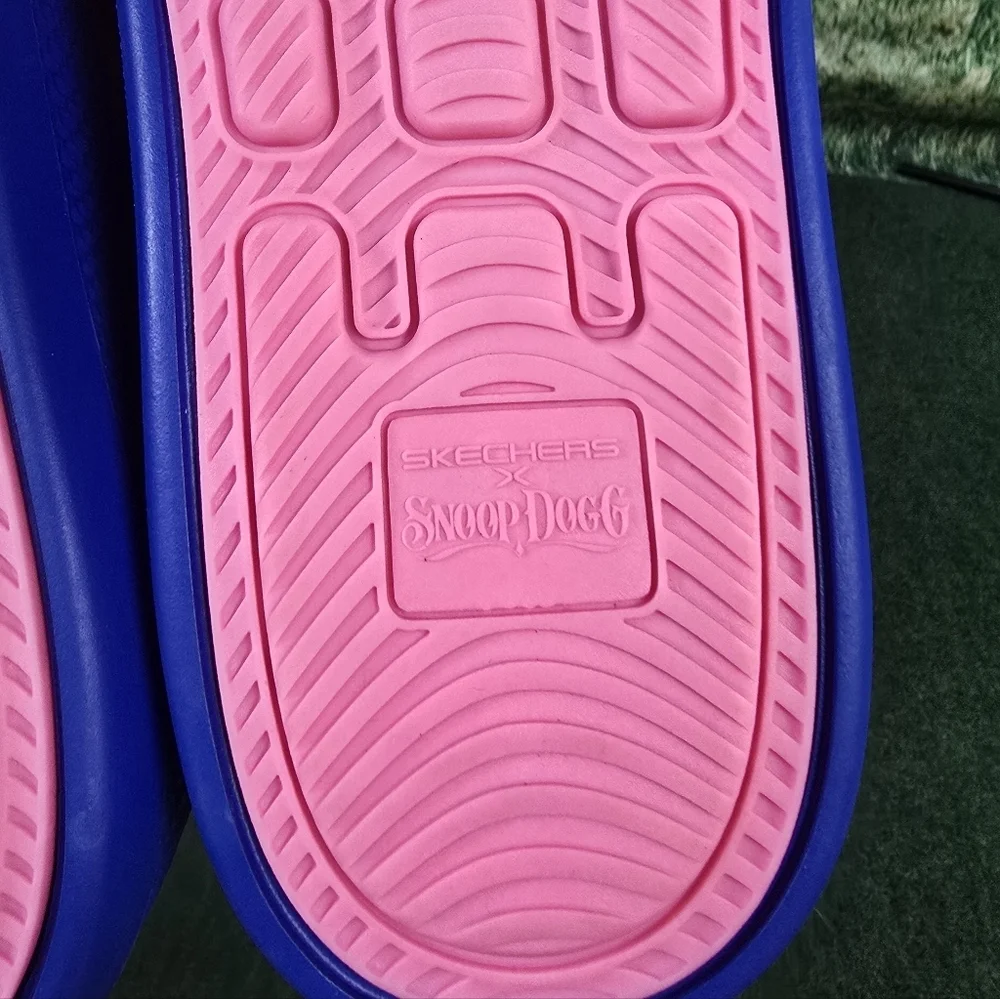 Sketchers x Snoop Dogg | Low Sliders Dr.Bombay Recovery Slides -NWT!